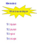 Tuần 3. Nhà bà ngoại