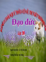 Bài 2. Giữ lời hứa