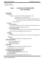 Bài 14. Làm quen với phần mềm tạo ảnh động