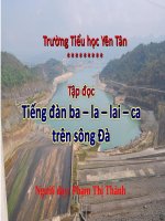 Tuần 7. Tiếng đàn ba-la-lai-ca trên sông Đà