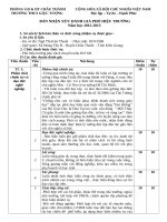 Bản nhận xét đánh giá phó hiệu trưởng 2013 