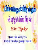 Tuần 7. Trung thu độc lập