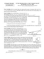 ĐỀ THI HSG LÝ 10 9 2016- 2017)