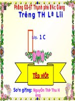 Tuần 13. Nền nhà, nhà in, cá biển … Con ong, cây thông …