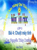 Chương I. Bài 4. Chuột máy tính