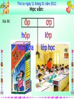 Bài 86. ôp, ơp