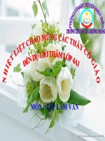 Tuần 4. Luyện tập xây dựng cốt truyện