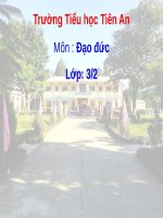 Bài 3. Tự làm lấy việc của mình