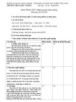 Mẫu bản nhận xét đánh giá phó hiệu trưởng 2014 