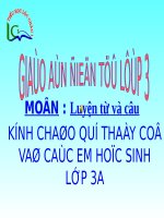 Tuần 14. Ôn tập về từ chỉ đặc điểm. Ôn tập câu Ai thế nào?