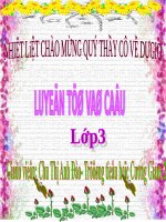 Tuần 14. Ôn tập về từ chỉ đặc điểm. Ôn tập câu Ai thế nào?