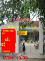 Bài 2. Đi xe đạp an toàn trên đường