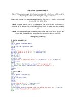 một số bài tập Pascal hay lớp 11