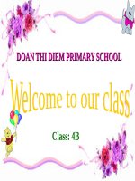 Tiết 33, 34. Ôn tập và kiểm tra