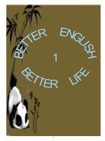 SÁCH TIẾNG ANH CHO BÉ - LỚP 1