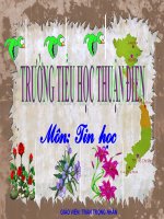 Chương II. Bài 5. Vẽ tự do bằng cọ vẽ, bút chì