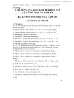 Chuyên đề khảo sát hàm số   nguyễn phú khánh 