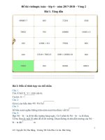 toán violimpic lớp 4- vòng 2- 2017-2018