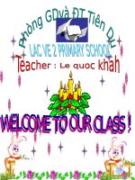 Unit 8: My school timetable