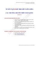 Tuyen tap 60 de thi toan vao lop 6 cac truong chuyen   DOWNLOAD DOCUMENT