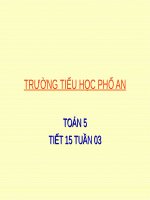 Ôn tập về giải toán