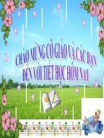 Tiết 28. Ôn tập 2 bài hát: Màu xanh quê hương, Em vẫn nhớ trường xưa