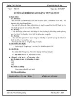 Bài đọc thêm 3. Luyện gõ phím nhanh bằng Typing Test