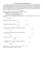 GIẢI GIÚP BẠN NGUYỄN KIM NGỌC