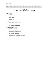 Bài 3. Cấu trúc chương trình