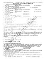 CHUYÊN ĐỀ ESTE LUYỆN THI DẠI HỌC (CHUẨN), BẠN NÀO TỰ HỌC THÌ CỨ TẢI VỀ LÀM NHÉ