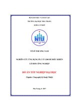 Nghiên cứu ứng dụng PLC s7 1200 để điều khiển lò hơi công nghiệp 