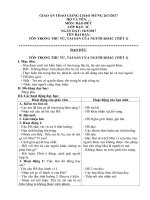 GIÁO án THAO GIẢNG đạo đức lớp 3