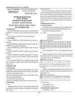 Thuyết minh thiết kế bản vẽ thi công cầu