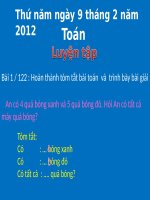 Luyện tập Trang 122