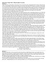 THUYẾT MINH VỀ CÂY LÚA