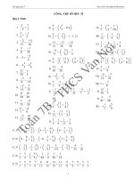 bài tập toán 7 chương 1