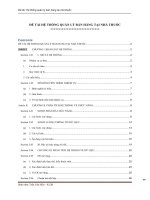 ĐỀ tài hệ THỐNG QUẢN lý bán HÀNG tại NHÀ THUỐC