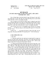 Kế hoạch tổ chức Hội nghị CCVC 2017  2018