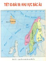 Bài 56. Khu vực Bắc Âu