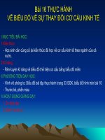 Bài 16. Thực hành: Vẽ biểu đồ về sự thay đổi cơ cấu kinh tế