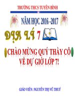 Bài 52. Thiên nhiên châu Âu (Tiếp theo)