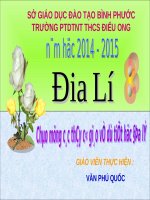 Bài 11. Dân cư và đặc điểm kinh tế khu vực Nam Á