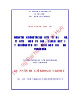 HOÀN THIỆN CÔNG TÁC QUẢN TRỊ TIỀN LƯƠNG, TIỀN THƯỞNG ĐỐI VỚI NGƯỜI LAO ĐỘNG TẠI TỔNG CÔNG TY ĐẦU TƯ XÂY DỰNG CẦU ĐƯỜNG THANH HÓA