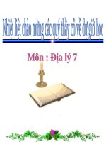 Bài 47. Châu Nam Cực - Châu lục lạnh nhất thế giới