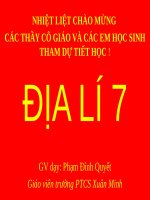 Bài 43. Dân cư, xã hội Trung và Nam Mĩ