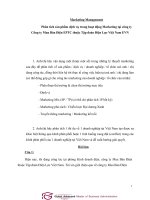 Phân tích sản phẩm dịch vụ trong hoạt động marketing tại công ty công ty mua bán điện EPTC thuộc tập đoàn điện lực việt nam EVN 