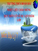 Bài 41. Thiên nhiên Trung và Nam Mĩ