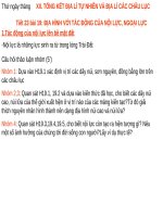 Bài 19. Địa hình với tác động của nội, ngoại lực