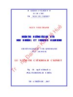 HOÀN THIỆN CÔNG TÁC QUẢN TRỊ NGUỒN NHÂN LỰC TẠI KHÁCH SẠN LAM KINH