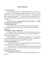 Hoạch định chiến lược tại công ty cổ phần xây dựng giao thông quảng nam (2009  2013) (tt) 